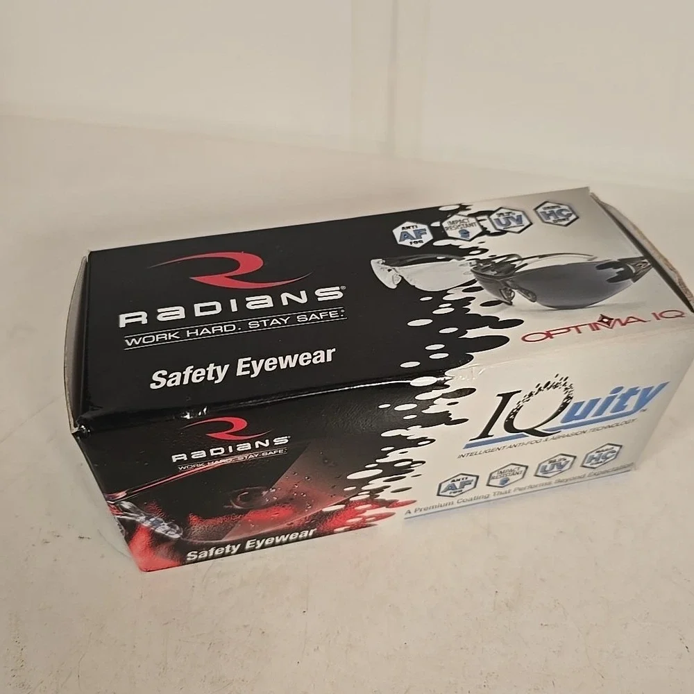 RADIANS IQUITY™ ANTI-FOG SAFETY GLASSES -‎ SMOKE LENS